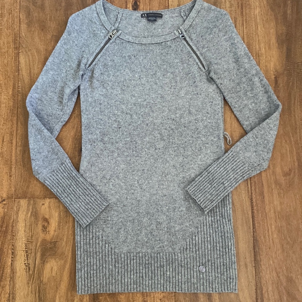Armani Exchange | XS Grey Fitted Dress
